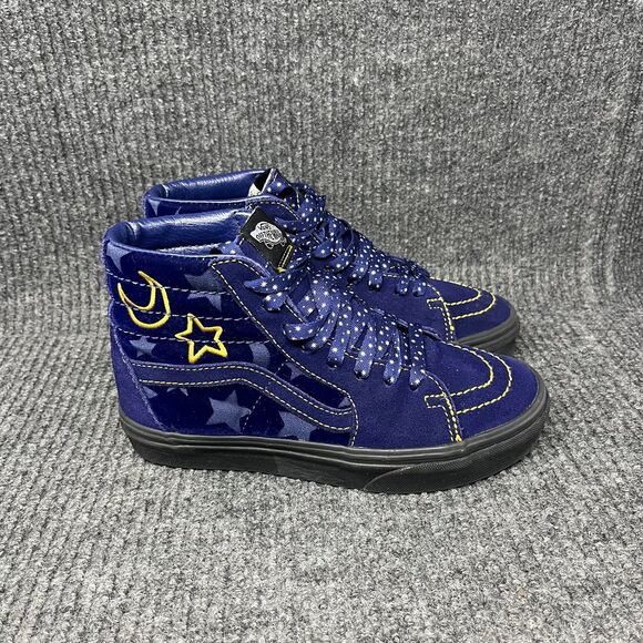 Vans SK8-HI‎ X Disney Sorcerer’s Apprentice Mickey Shoes Womens Size 5.5 Blue - Picture 1 of 8